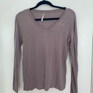 Dusty purple casual long sleeve, worn once